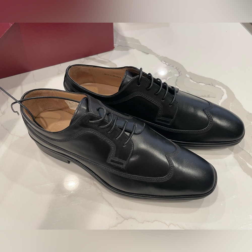 Nepos Black Leather Bally Shoes